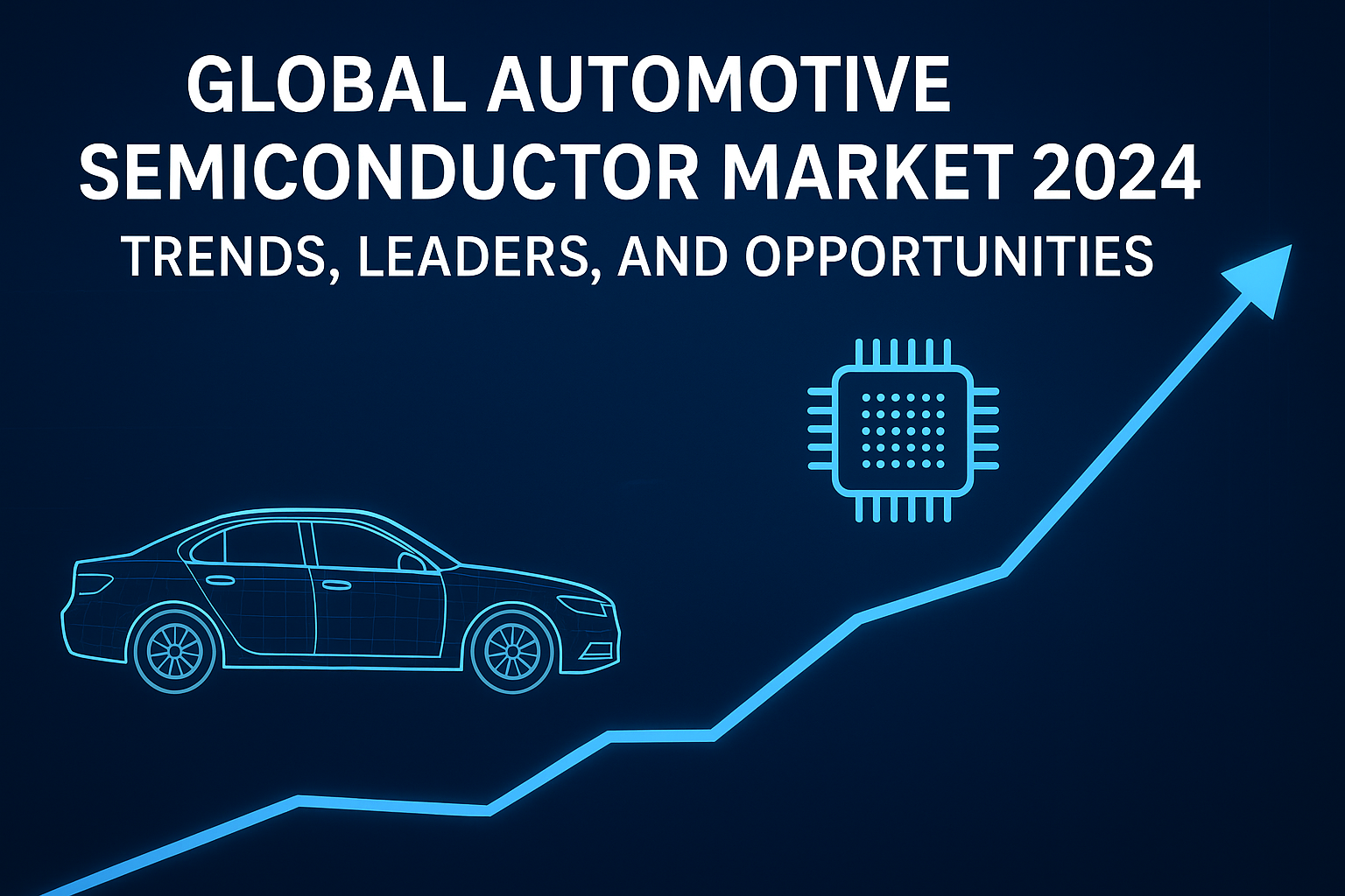 Global Automotive Semiconductor Market 2024–2030: Trends, Leaders, and Opportunities